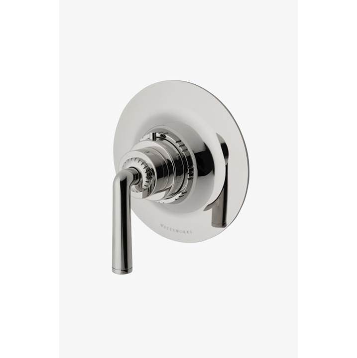 Waterworks Henry Chronos Thermostatic Control Valve Trim with Lever Handle in Nickel