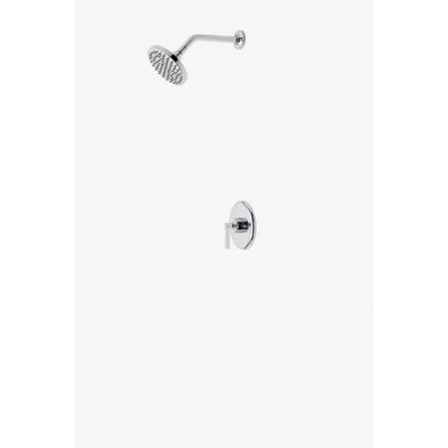 Waterworks Studio Discontinued Transit Pressure Balance Shower Package with 6'' Rain Shower Head in Chrome