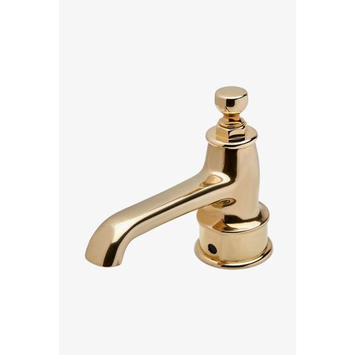 Waterworks Studio COMMERCIAL ONLY Highgate Touchless Battery Operated Lavatory Faucet in Brass PVD, 1.2gpm (4.5L/min)