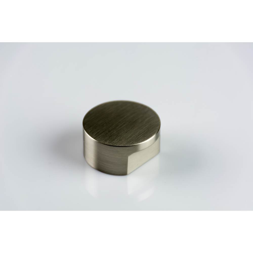Zen Design Radio Knob Diameter 1 1/2'' Brushed Nickel