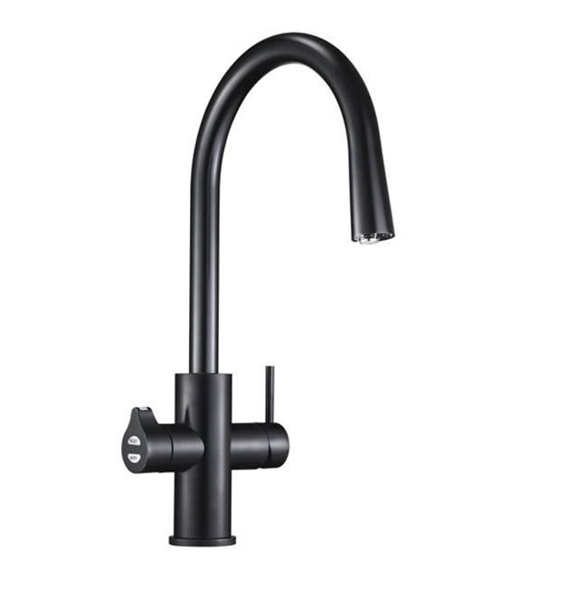 Zip Water HydroTap Boiling, Chilled, Sparkling for Residential and Small Commercial applications with Celsius All-In-One Tap and Faucet - Matte Black